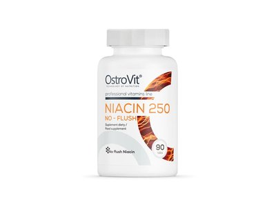 OstroVit - Niacin 250 NO FLUSH, 90 tablet