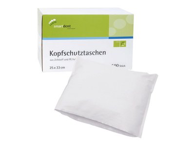 Ochranné návleky na opěrku hlavy Smart, 25x33cm 500ks bílé (201134)