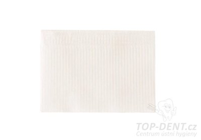 Richmond Premium skládané dentální podbradníky 33x45 (bílé), 500ks