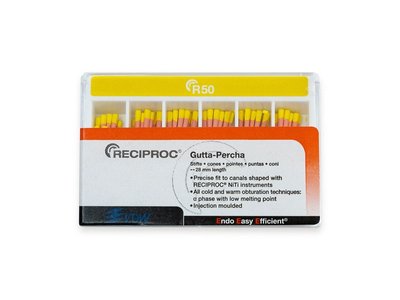 Reciproc gutaperčové čepy 050, 60ks