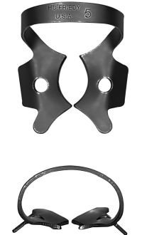 Rubber Dam Clamp 5 Hu-Friedy Black Line