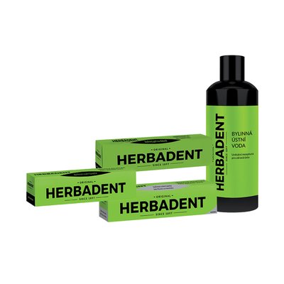 Herbadent ORIGINAL bylinná ústní voda 400ml