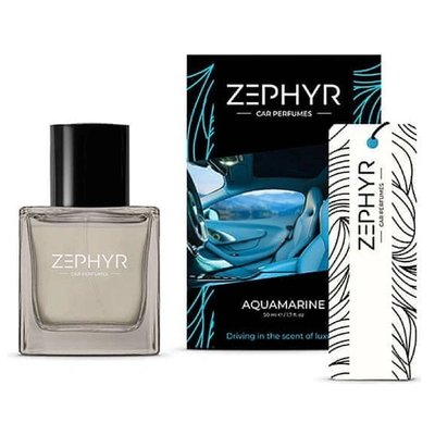 Parfém do auta ZEPHYR PERFUME Aquamarine, 50 ml