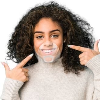 Mouth Shield ochrana úst a nosu, L/XL