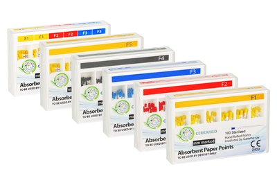 Sączki papierowe ProTaper 100 szt. Cerkamed