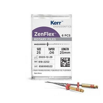 Kerr ZenFlex - rotačné endodontické nástroje