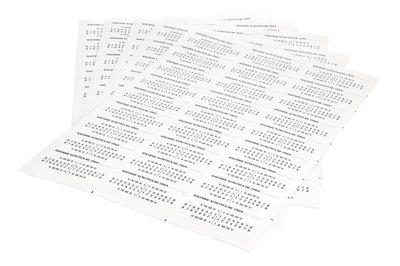 Naklejki z badaniem kontrolnym 1 szt.