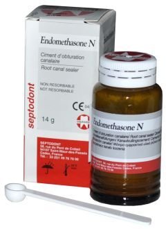 Endomethasone N - kořenová výplň, 14g prášek