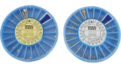 Mira-Post - Nachfüllpackung 6 Stifte Titan Gr. 2, L