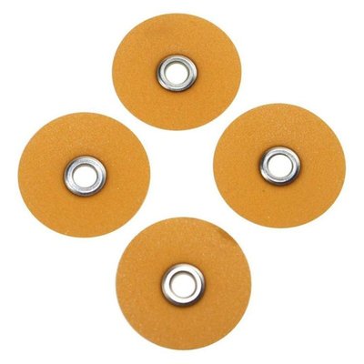 3M/Solventum Sof-Lex Fin&amp;Poli Discs-x Velmi Jemné/Jemné ⌀12,7mm Světle Oranžová 50ks