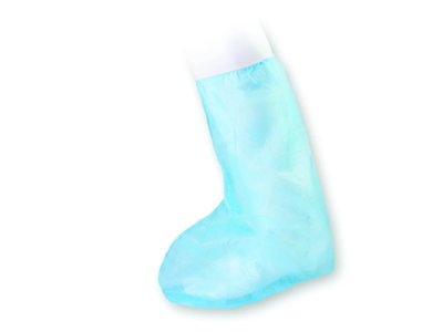 Návleky na obuv - do výšky lýtka, nesterilní, modré, 100ks