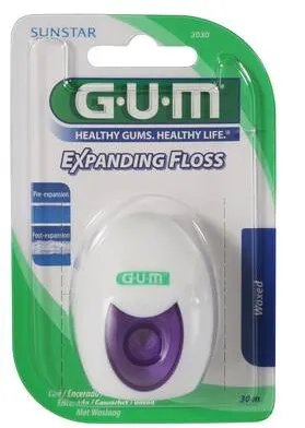 GUM Expanding zubní vosk.nit 30m