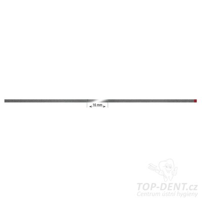 Edenta FDS2 diamantová brusná páska 30 µ hladká 2,5 mm (červená), 10ks