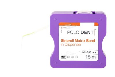 POLODENT Matricová páska 9,5x0,05 mm transparentní