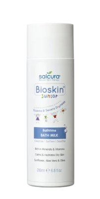 Salcura Bioskin Junior Bath Milk - koupelové mléko pro děti, 200 ml