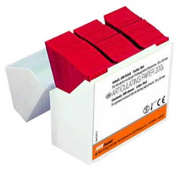 M+W artikulační papír červený 200micro, 300listů