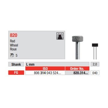 Diamant FG 820.040 (5ks/bal)