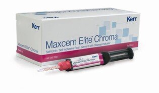 Kerr Maxcem Elite Chroma Clear 2x5g uzupełnienie + końcówki
