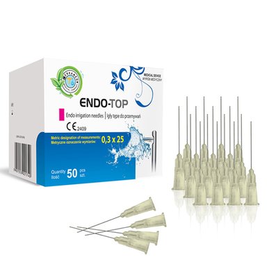 Endo-Top výplachové jehly - 100ks