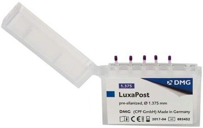 LuxaPost čepy, 5ks růžové 1,375mm