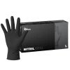 Nitrilové rukavice NITRIL IDEAL3 100 ks, nepudrované, černé, 3.5 g - Velikost: M