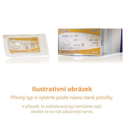 Tervalon BR green EP3 USP2/0, 3x45cm, 24ks