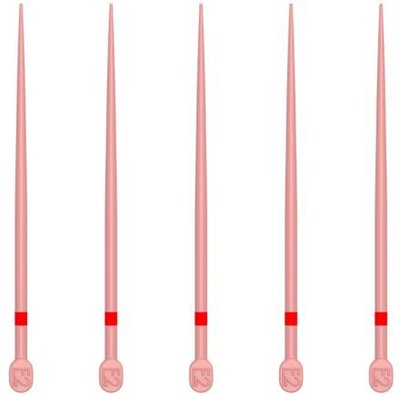 Gutaperčové čapy Protaper Ultimate Conform Fit F2