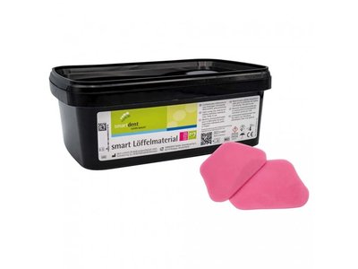 Smart Löffelmaterial - materiál pro individuální lžíce, 50ks, růžový