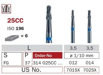 Diaswiss 25CC, 6ks/balení