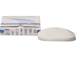 Erkolen - Packung 100 Stück transparent, 125 x 125 mm, Stärke 0,7 mm