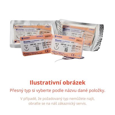 Monolac Violet HR22 EP1.5 USP4/0, 1x75cm, 24ks