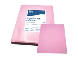 Schwebetischauflagen - Packung 250 Stück 28 x 36 cm, blau