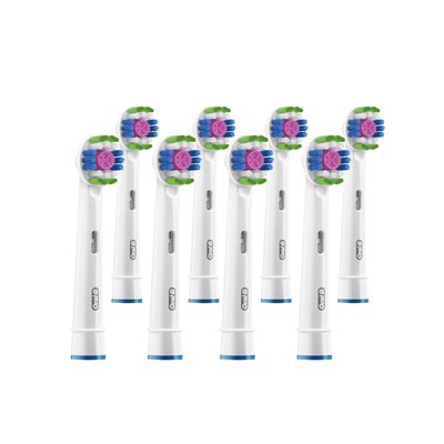 Oral-B 3D White CleanMaximiser náhradní hlavice 4 + 4 ks