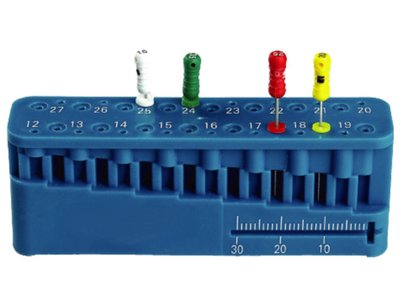 Endo měrka - střední pro měření nástrojů a čepů, 780-001