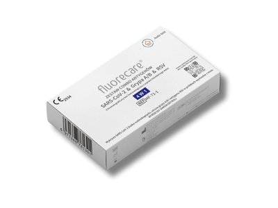 Antigenní test Fluorecare SARS-CoV-2/chřipka A/B/RSV, rychlotest - 25 ks
