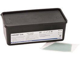 Individo Lux - Packung 50 OK Schablonen blau/transparent