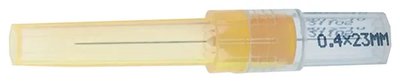 ORBIS Orbiject jednorázové injekční kanyly, 0,4×37 mm, G27, žlutá, balení 100 ks