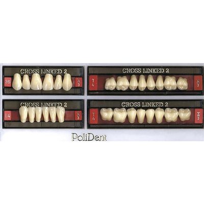 Zuby Cross Linked 2 - kombinace 4x28 ks