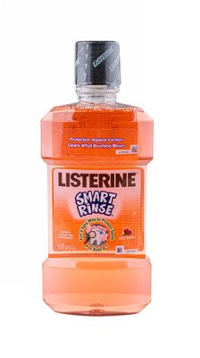 Listerine Smart Rinse Berry ústní voda pro děti 500 ml