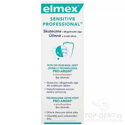Elmex Sensitive Professional ústní voda, 400 ml