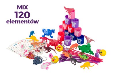 Zabawka - Mix 120 elementów