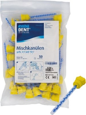 Omni Mischkanülen gelb 4:1/10:1