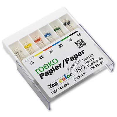 Čepy papírové ROEKO Top Color ISO 30