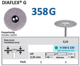 HORICO Diaflex obojstranný G 22/0,22 mm