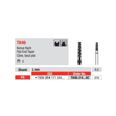Diamant turbo FG T846.016SC (5ks/bal)