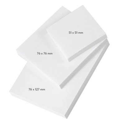 Andent Míchací podložky pofoliované - 7.6 cm x 7.6 cm – 10 blokov