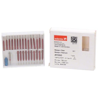 Retopin Titan - parapulpální čepy, 25ks
