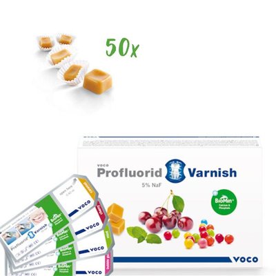 Profluorid Varnish + BioMin 50 x 0,4ml karamel (2270)
