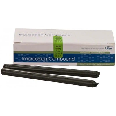 Impression Compound 15 tyčinek 113 g - zelená