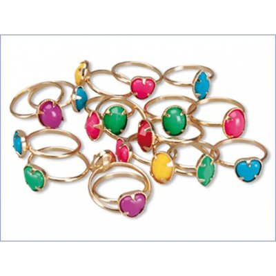 Zabawki Pierścionki 100szt/opak. Miratoi nr 6